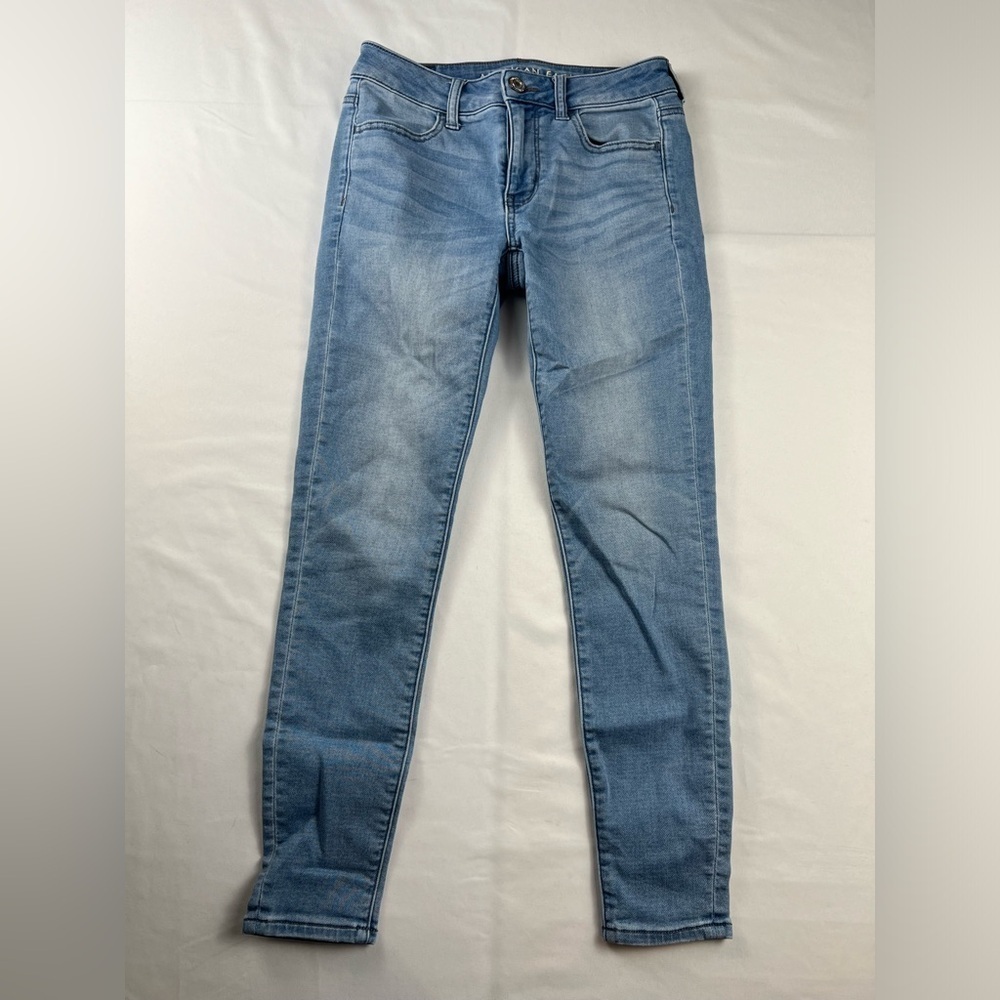 American Eagle - Women’s Jeans - 2 Short - Blue Jeggings
